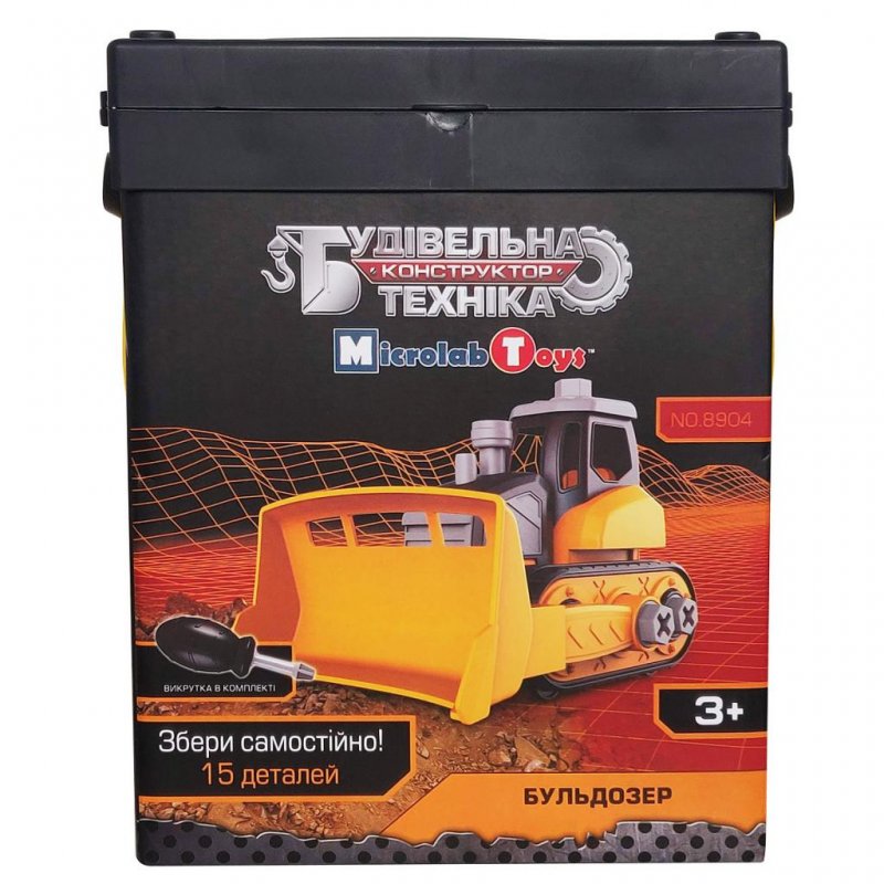

Конструктор Microlab Toys Строительная техника - бульдозеры (MT8904)