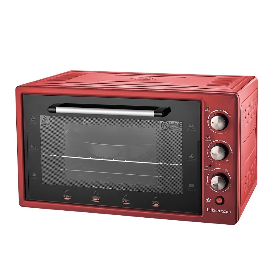 Электродуховка LIBERTON LEO-551 Red – фото, отзывы, характеристики в ...