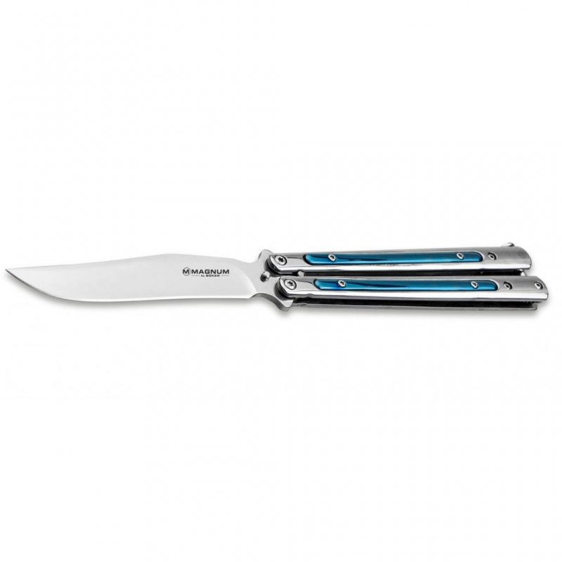 

Нож Boker Magnum Balisong Blue (06EX406)