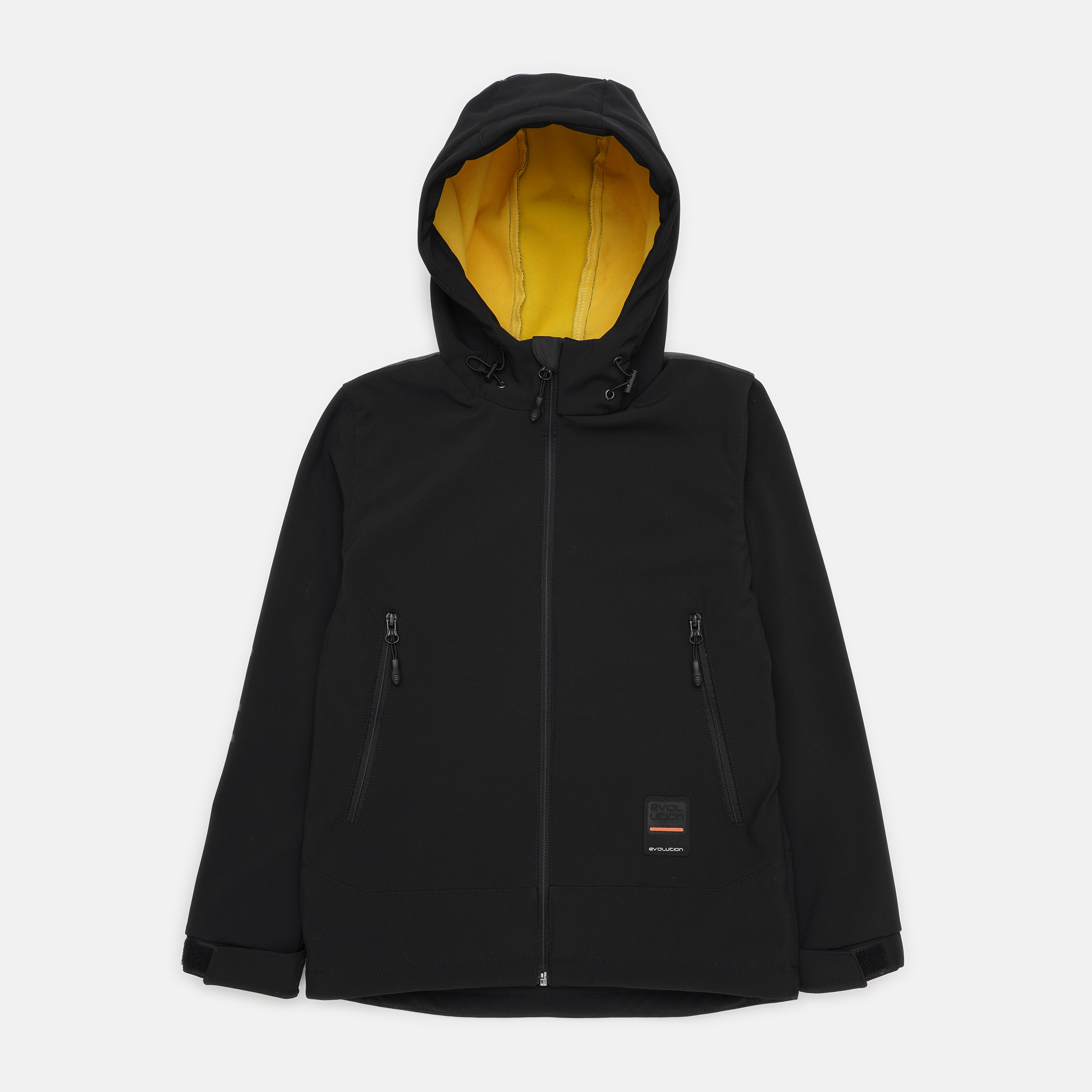 Акція на Підліткова демісезонна куртка для хлопчика Evolution 08-ВМ-22 158 см Чорний/Жовтий від Rozetka