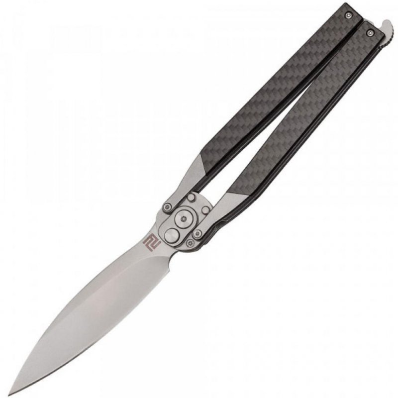 

Нож Artisan Kinetic Balisong, D2, CF (1823PL-CF)