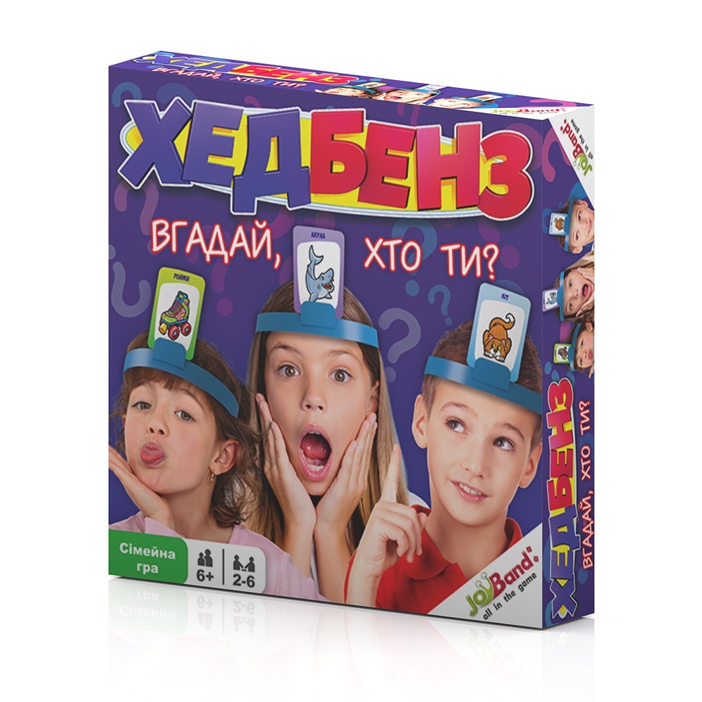 

Настольная игра Joy Band Хедбенз Угадай, кто ты (20710) (4897021196791)
