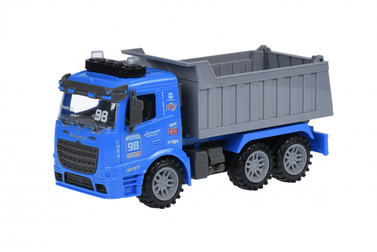 

Машинка инерционная Same Toy Truck Самосвал синий со светом и звуком 98-614AUt-2