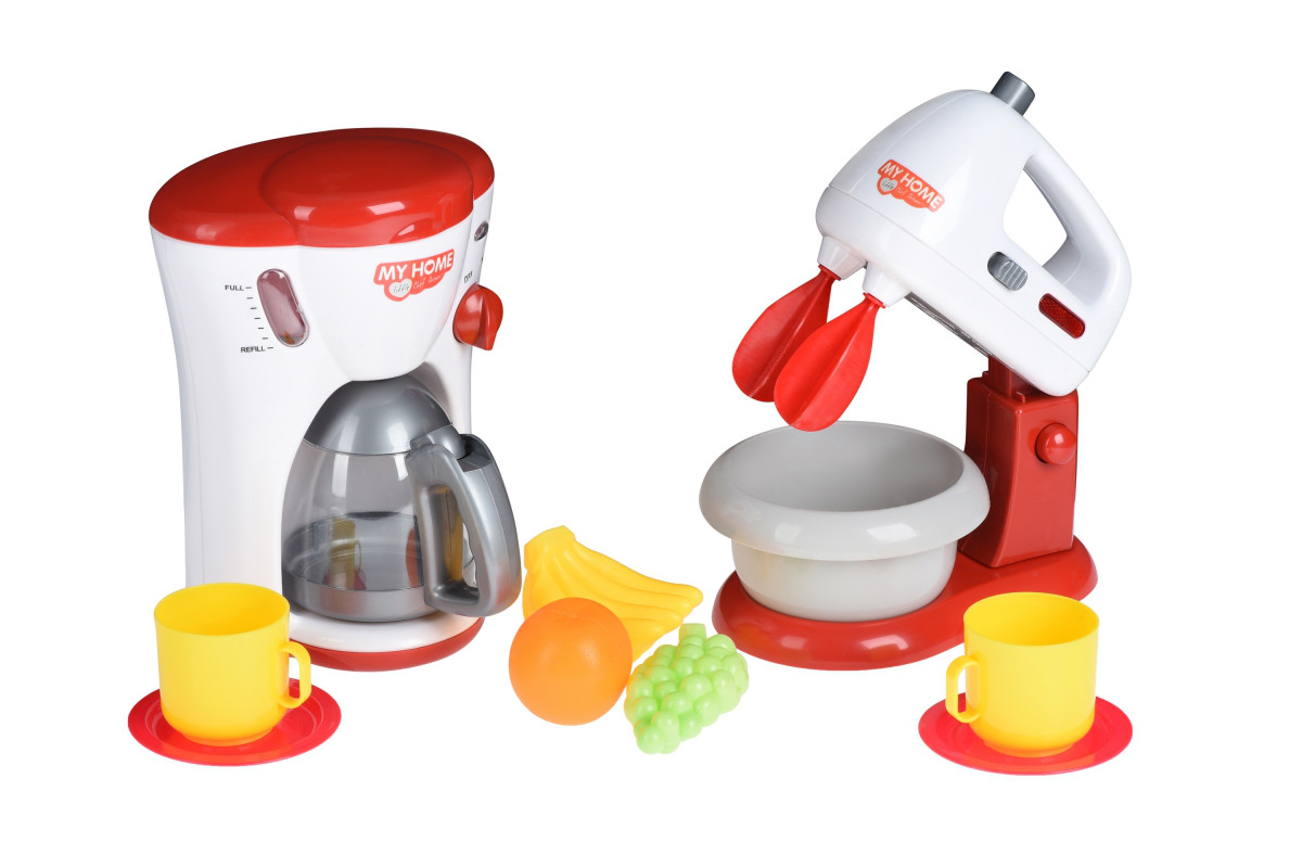 

Игровой набор Same Toy My Home Little Chef Dream Кухонный миксер и кофеварка 3202Ut