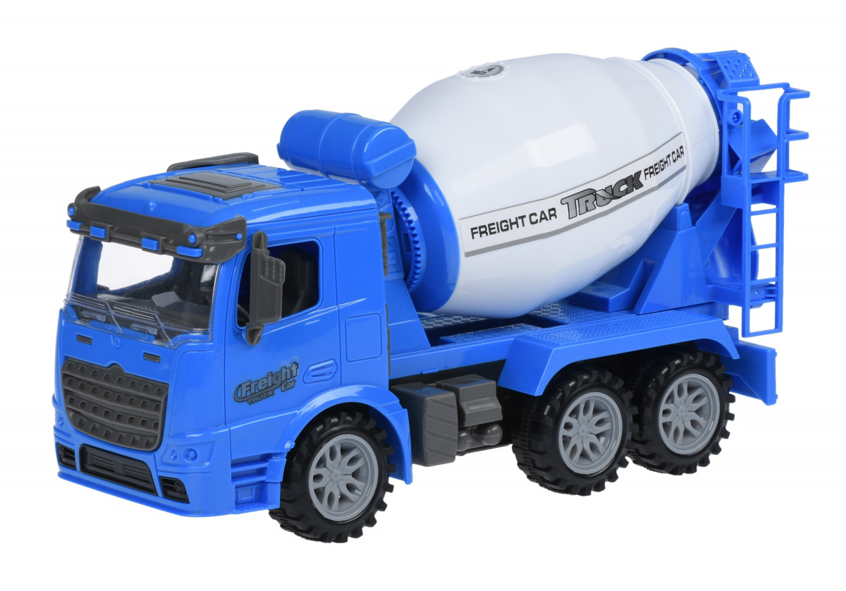 

Машинка инерционная Same Toy Truck Бетономешалка синяя 98-612Ut-2