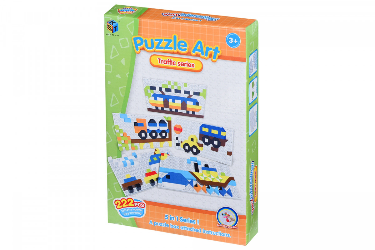 

Пазл Same Toy Мозаика Puzzle Art Traffic serias 222 эл. 5991-4Ut