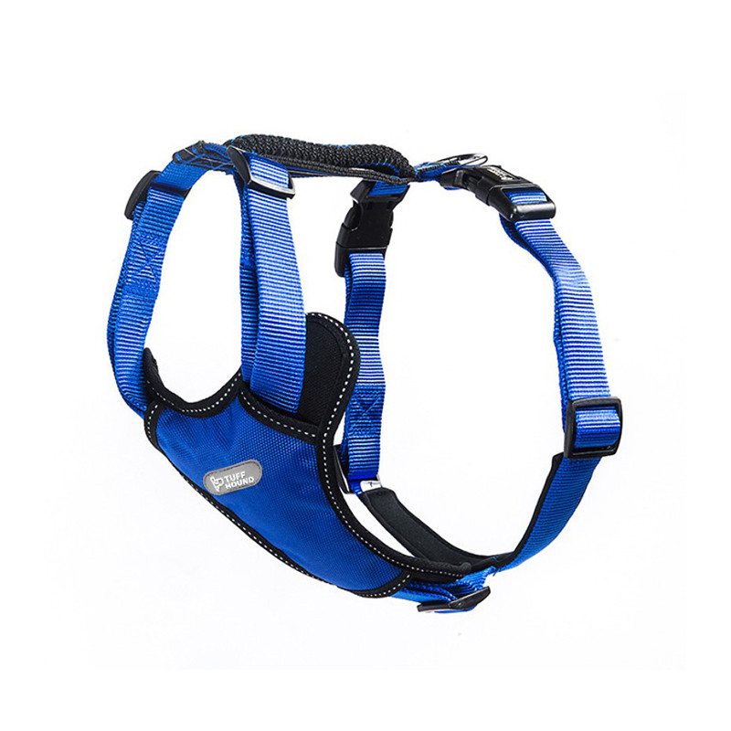

Шлея для собак TUFF HOUND 1639 Blue L нагрудной ремень (70-86 см)