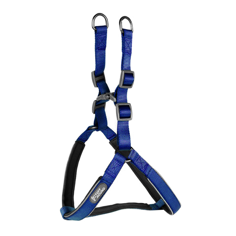 

Шлея для собак TUFF HOUND 1606 Blue XL нейлоновая (72-88 см)