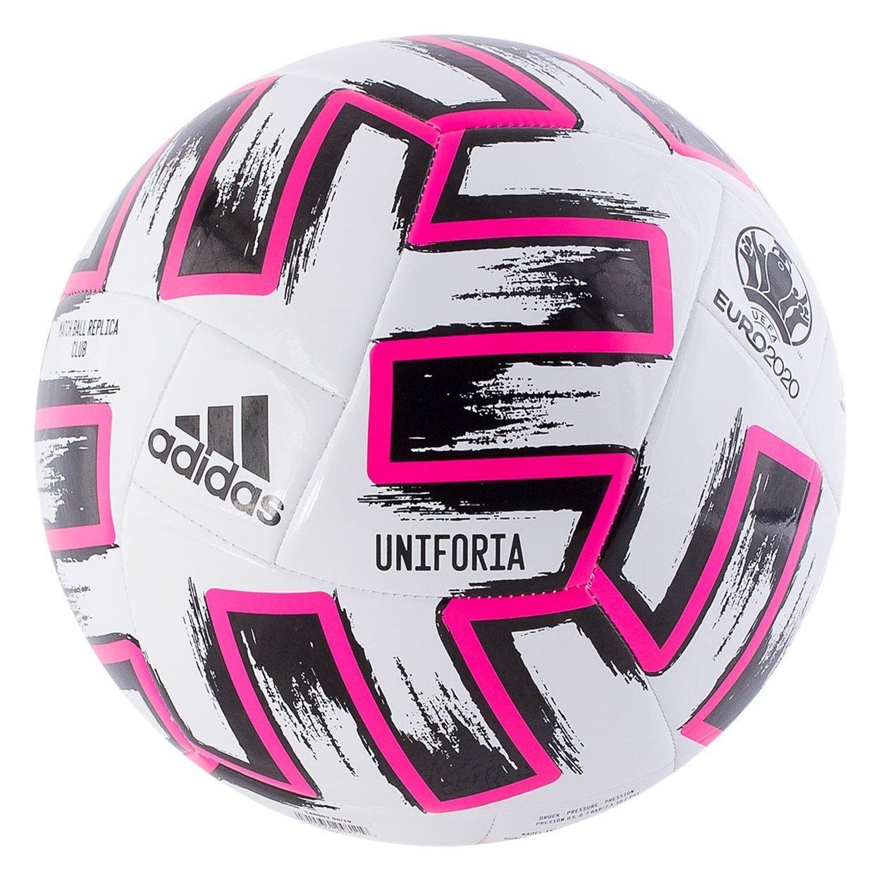 

Мяч футбольный Adidas Uniforia Club Euro 2020 №4 FR8067 Белый