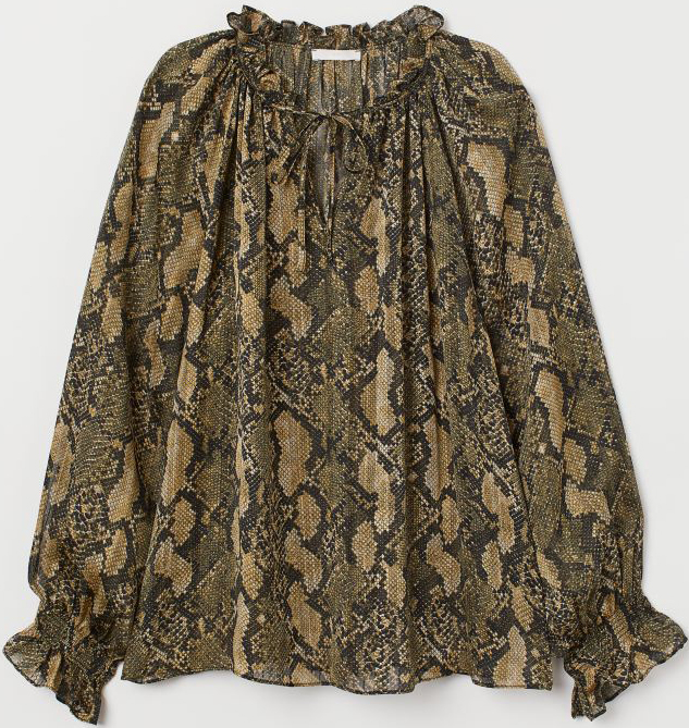 

Блузка H&M 07524689 42 Зеленая