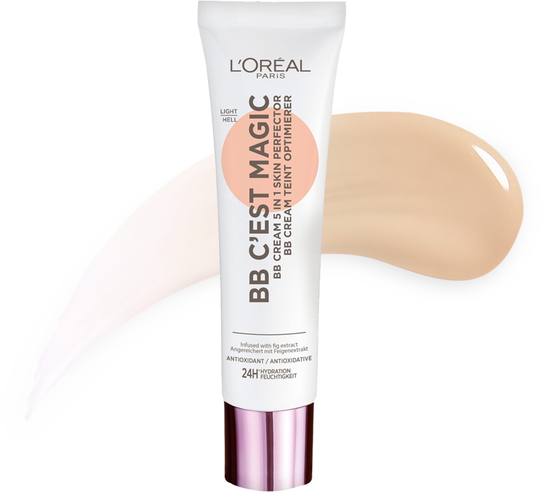 BB-крем 5 в 1 L'Oreal Paris C'est Magic BB Cream 5 In 1 02 - Light (30 ...