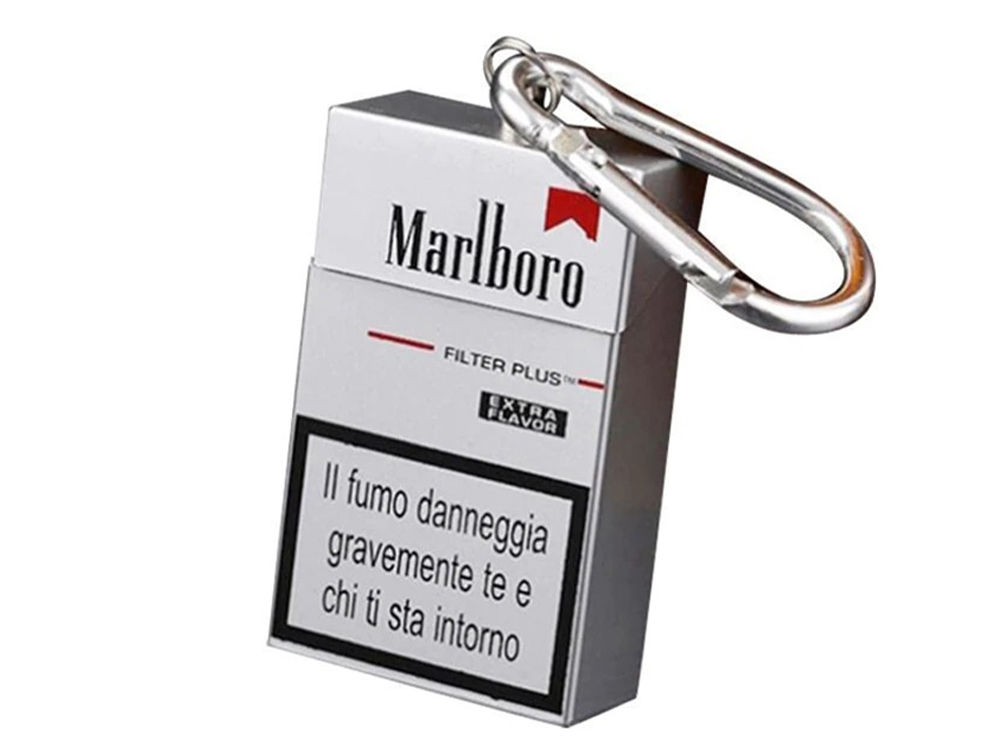 

Пепельница брелок BauTech В виде пачки Marlboro 3D Белый (1006-859-00)