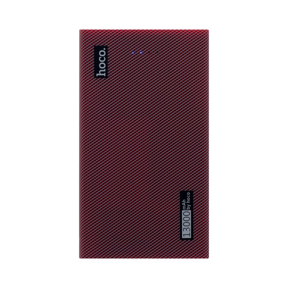 

Портативная батарея Power Bank Hoco B36 LED индикатор 13000 mAh Красный