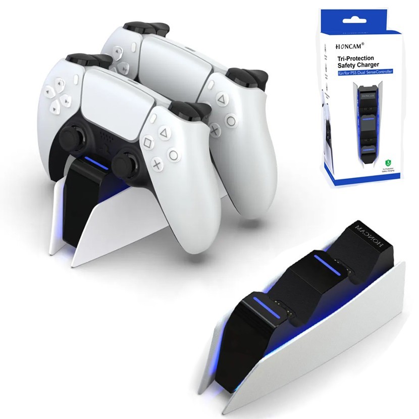 Зарядка для джойстика PlayStation 5 Honcam зарядная Док Станция для ...