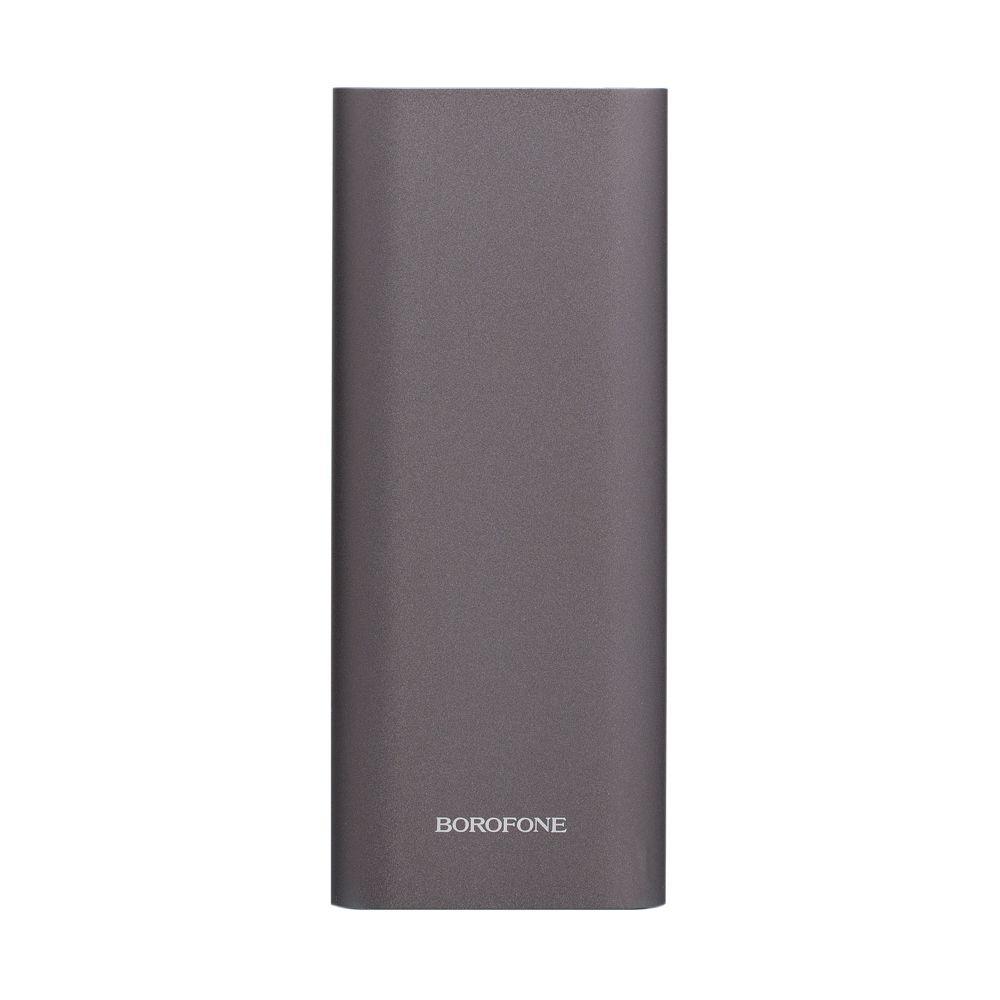 

Портативная батарея Power Bank Borofone BT19B LED индикатор 20000 mAh Серый