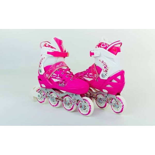 

Роликовые коньки раздвижные ZELART HEARTFUL RC-1992, Размер 30-33