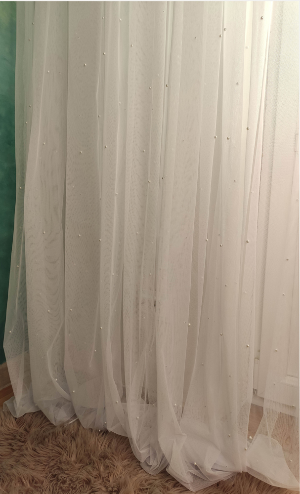 

Тюль грек Декор-Ин Жемчужина 250x800 см Белый (Vi 100541)