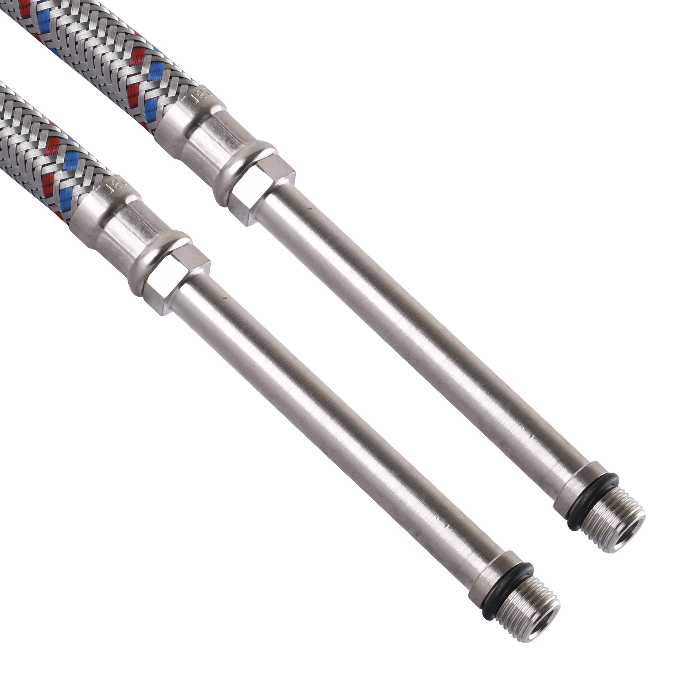 Шланг для смесителя Solomon М8х1/2″ 0,8м HY6201A Long-штуцер 70мм пара ...