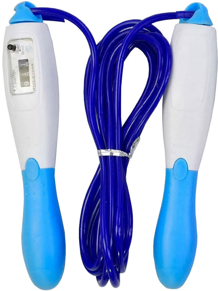 Скакалка со счетчиком X-Treme 260 см Синяя (BP116825) – фото, отзывы ...