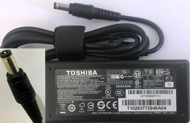 Зарядка (СЗУ) ноутбука Toshiba 19V/3.42A 65W /A100 A105 A110 A130 A135 ...