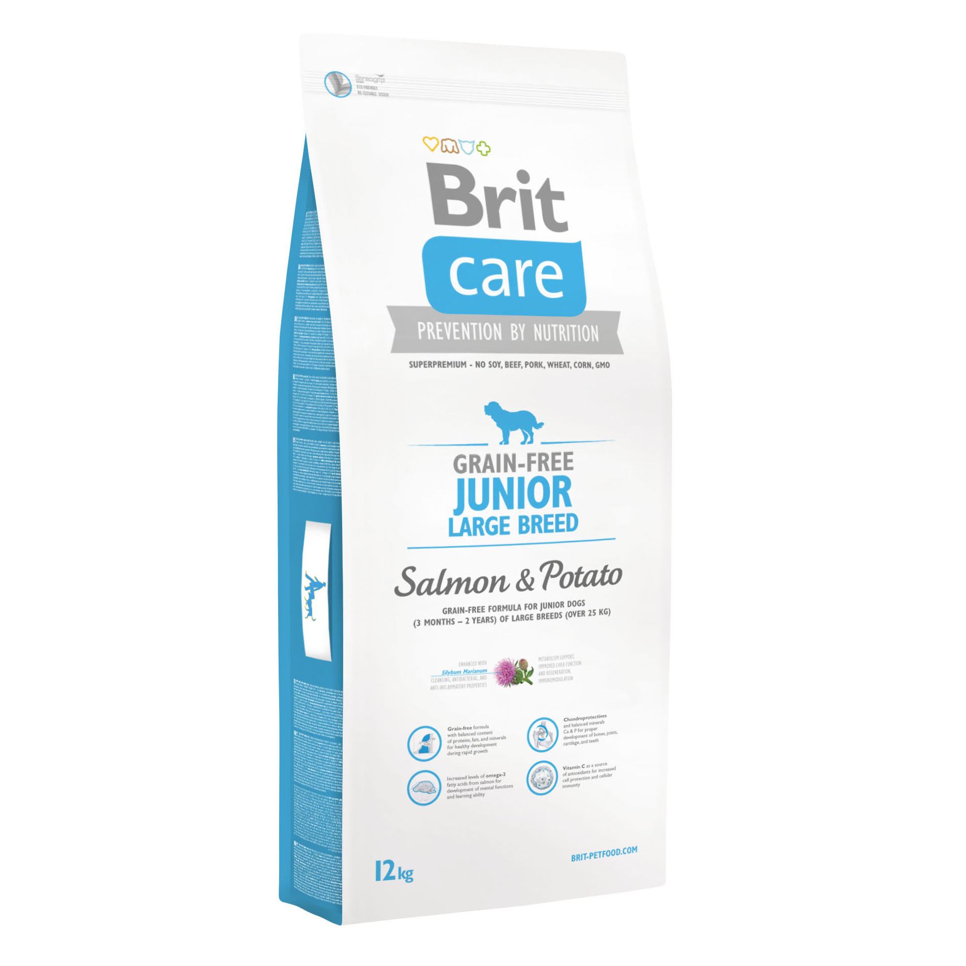 Корм Brit Care сухой для щенков и молодых собак больших пород весом от ...
