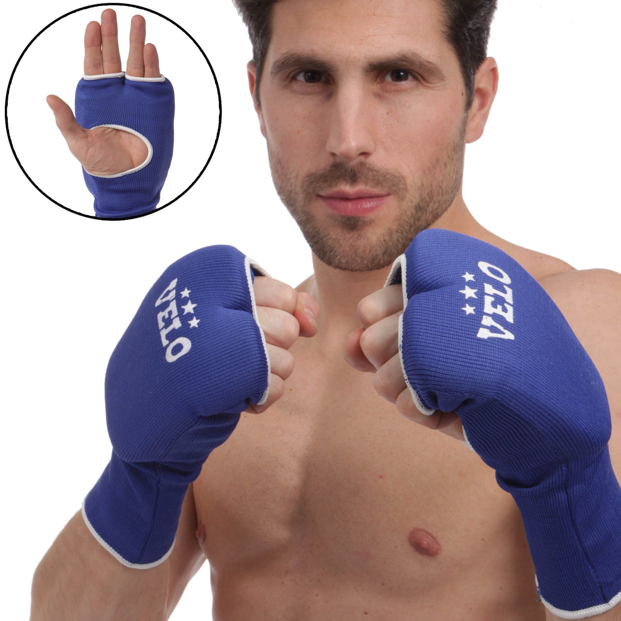 Рукавички для карате подовжені накладки карате Zelart Velo Fighter .