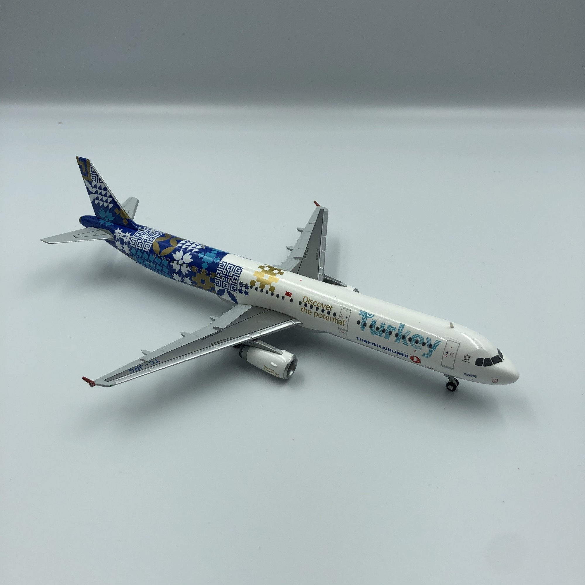 

Модель літака Airbus A321 Turkish Discover Turkey