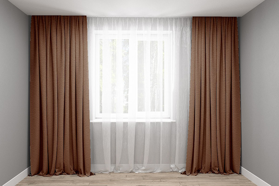 

Комплект штор Декор-Ин Микровелюр Светло-коричневых 260х200 2 шт (Vi 101032)