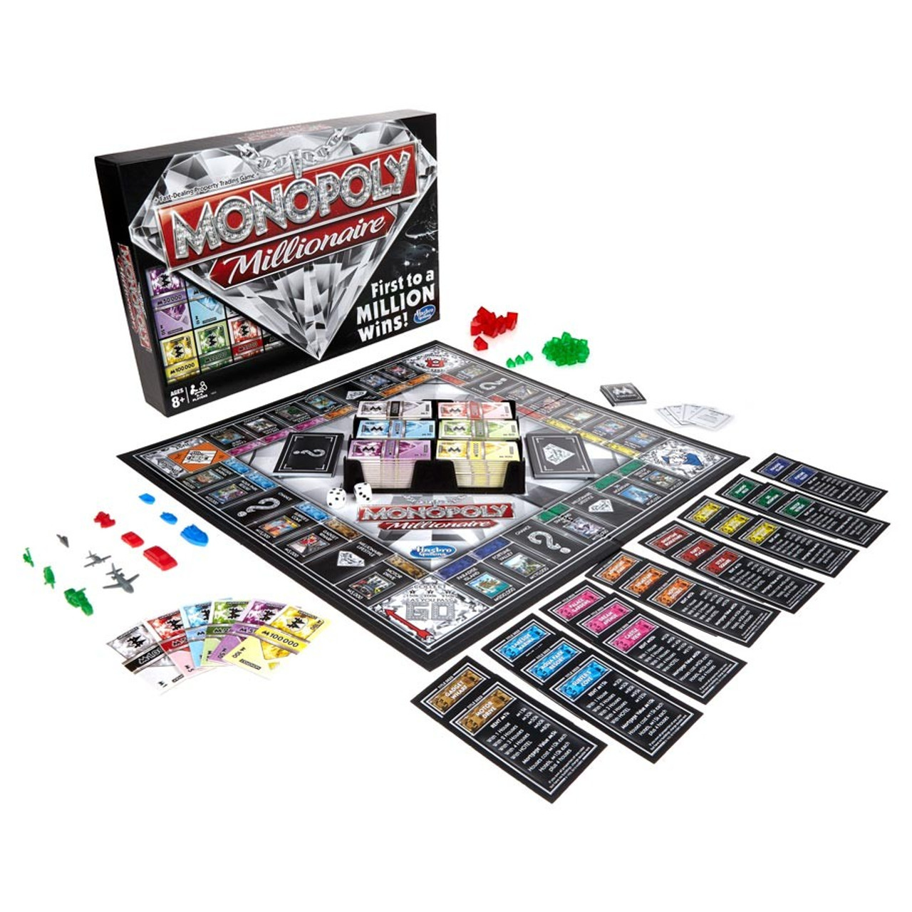 Настольная Игра Монополия Миллионеры на Английском Языке Monopoly  Millionaires Hasbro 98838 – фото, отзывы, характеристики в  интернет-магазине ROZETKA от продавца: ActionToyStore | Купить в Украине:  Киеве, Харькове, Днепре, Одессе, Запорожье, Львове