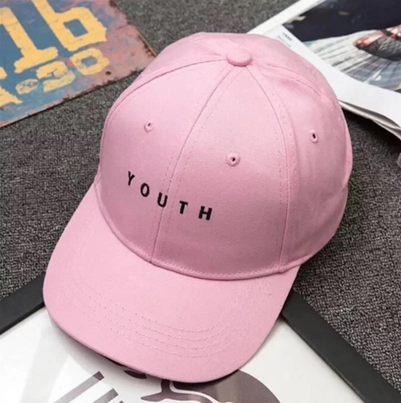 

Кепка бейсболка Youth Розовая, Унисекс