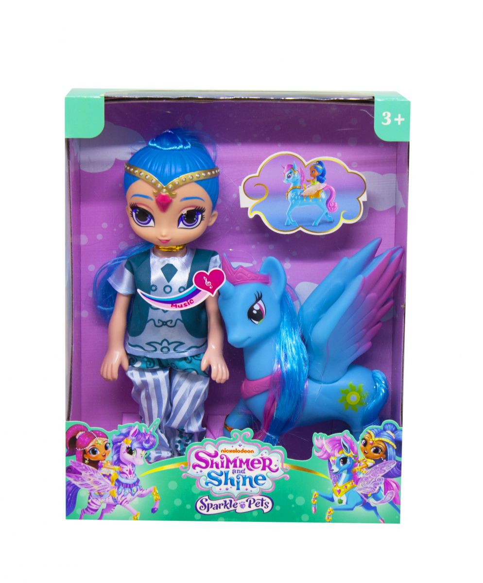 

Кукла музыкальная "Шайн" 25см с фигуркой пони Shimmer and Shine