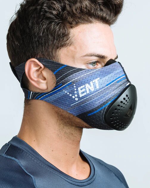 

Маска для тренировок дыхания, спорта и бега Training Mask VENT