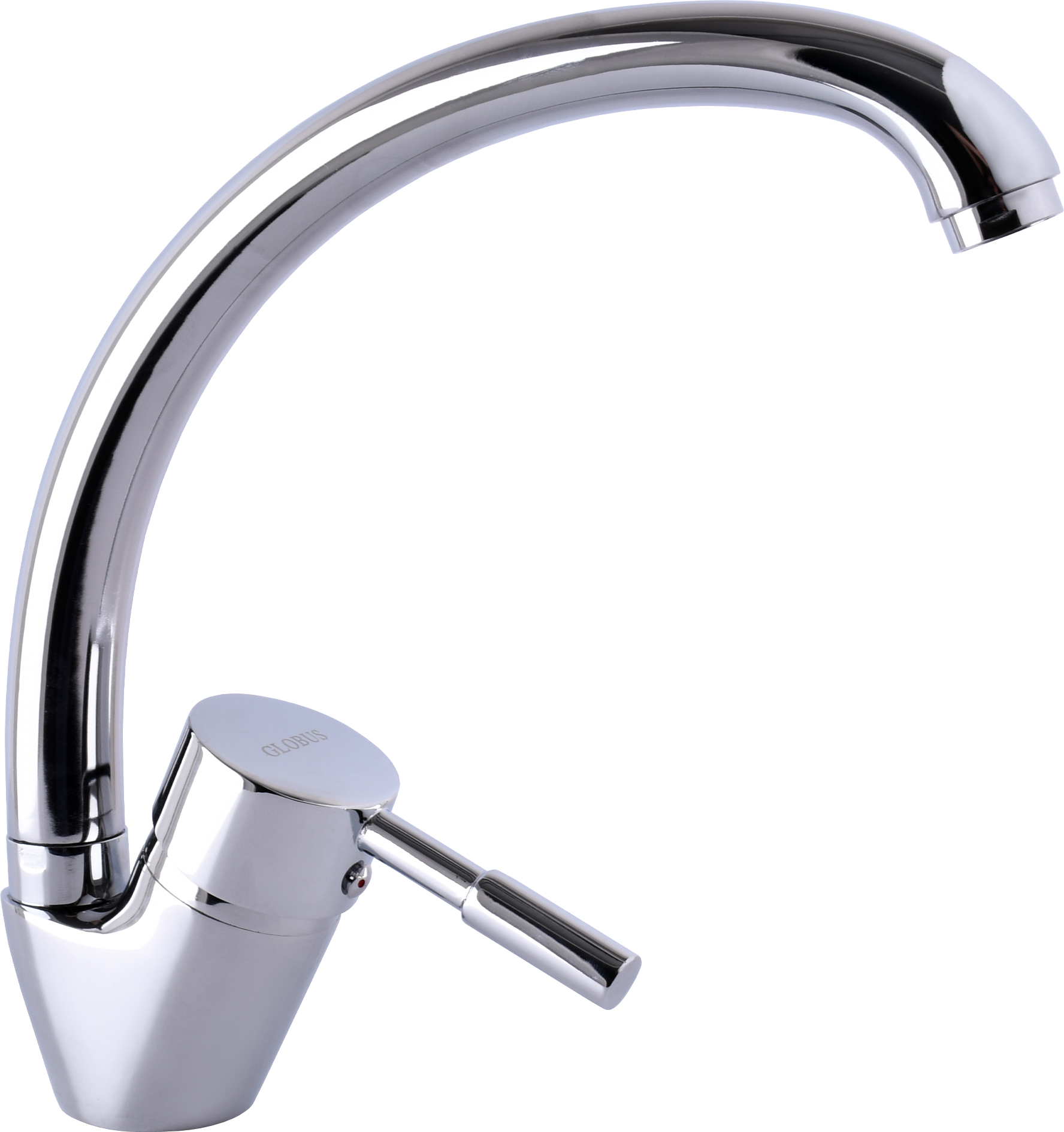 

Смеситель кухонный GLOBUS LUX Lazer GLR1-203S