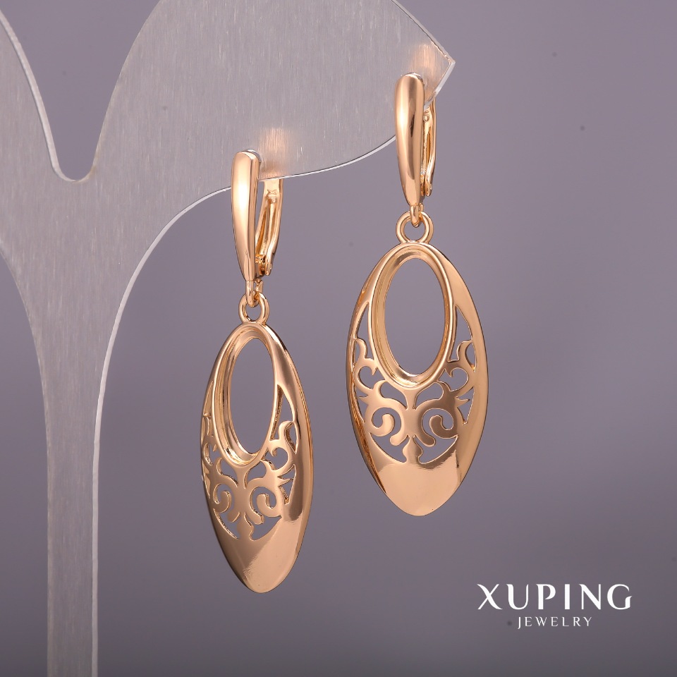 

Серьги Xuping 14х43мм Позолота 18К, ida37881