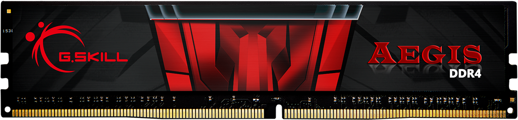

Оперативная память G.Skill DDR4-2400 4096MB PC4-19200 Aegis (F4-2400C17S-4GIS)