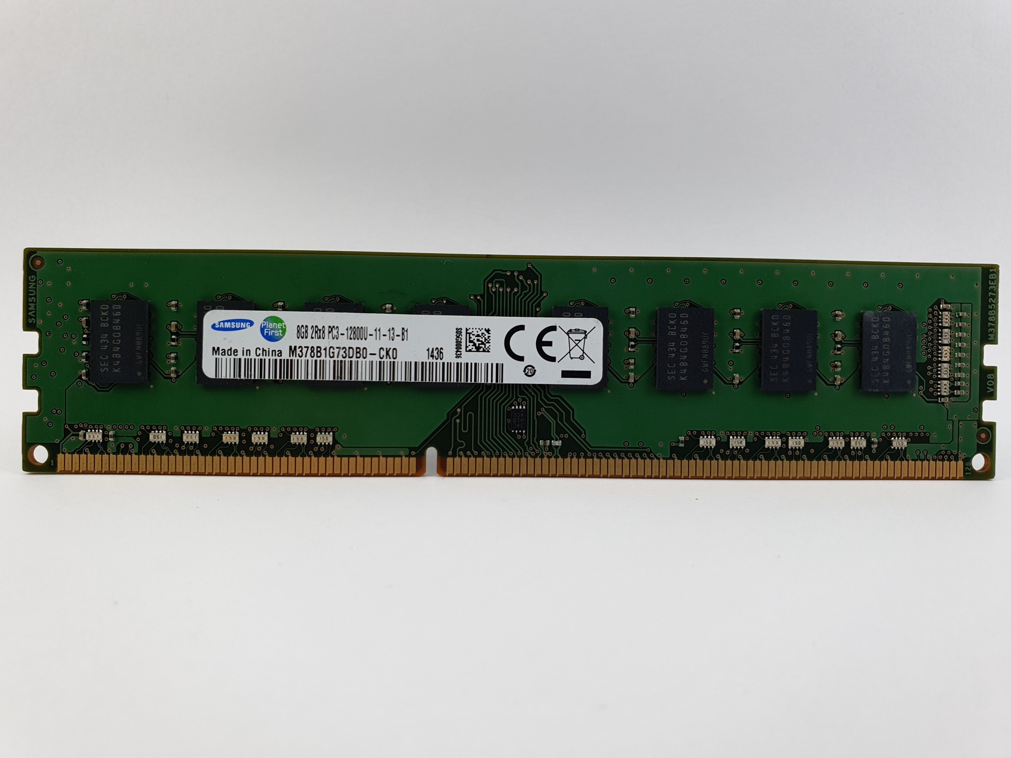 Оперативная память Samsung DDR3 8Gb 1600MHz PC3-12800U (M378B1G73DB0 ...
