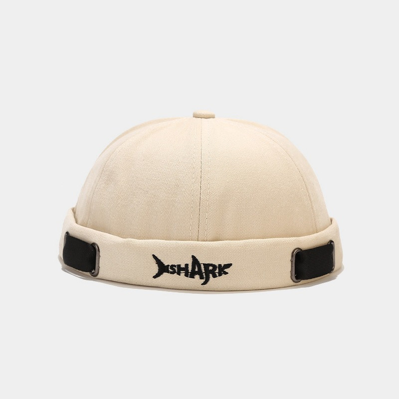 Кепка докер бежевый, бейсболка без козырька / Docker cap / мужская ...