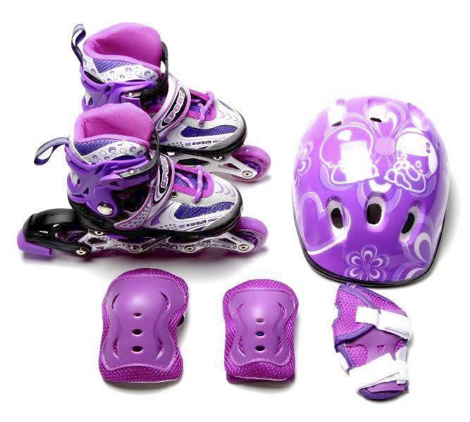 

КОМПЛЕКТ РОЛИКИ РАЗДВИЖНЫЕ HAPPY SPORT ФИОЛЕТОВЫЙ SZ-127, Размер 34-37