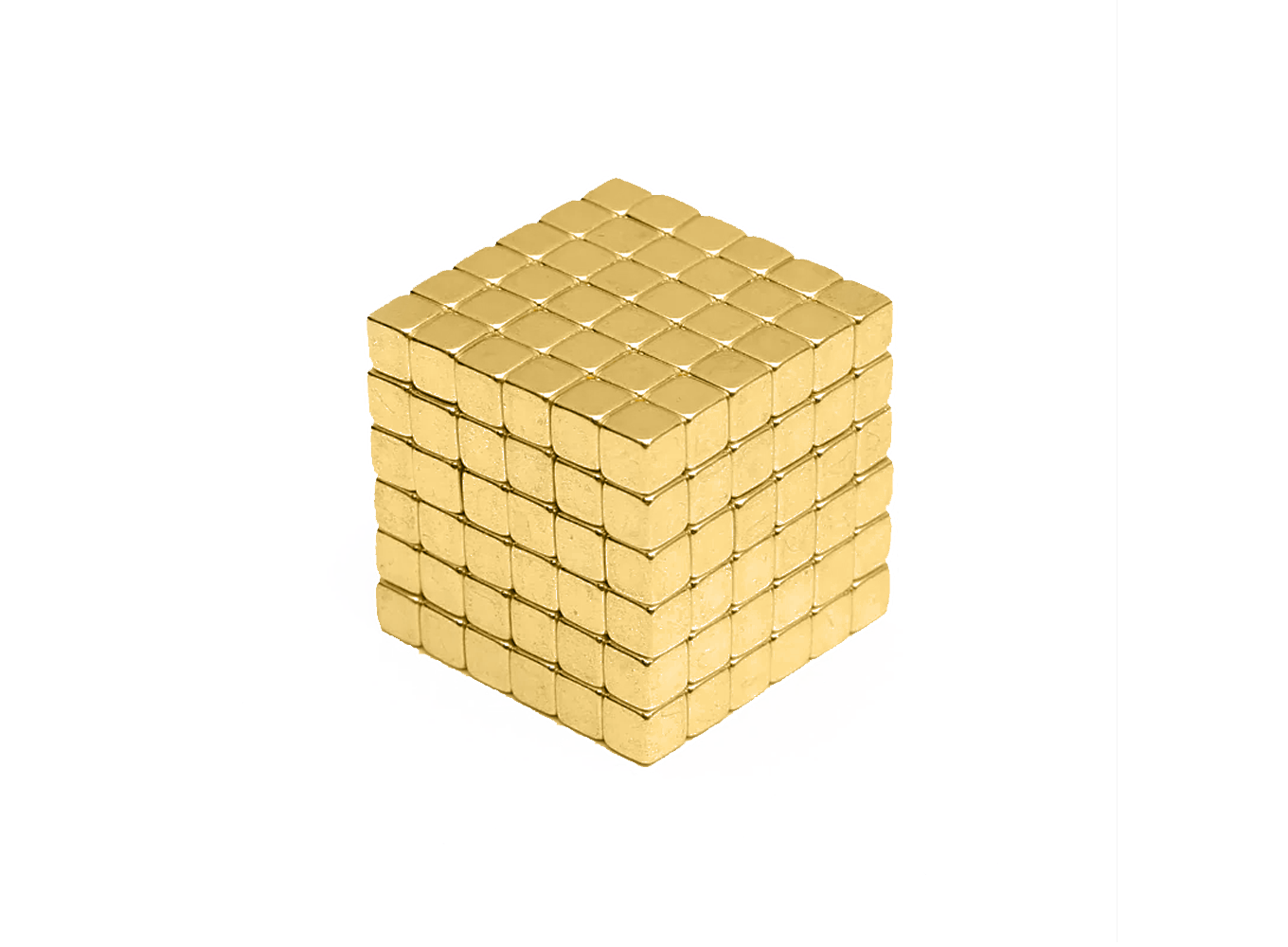 

Магнитная игрушка головоломка Neocube 216 кубов Золото 185-18423342