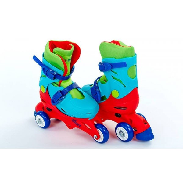 

Роликовые коньки раздвижные детские ZELART RC-2081, Размер 27-30