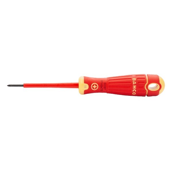 Изолированная отвертка под винты Phillips PH2 Bahco B197.002.100 – фото ...