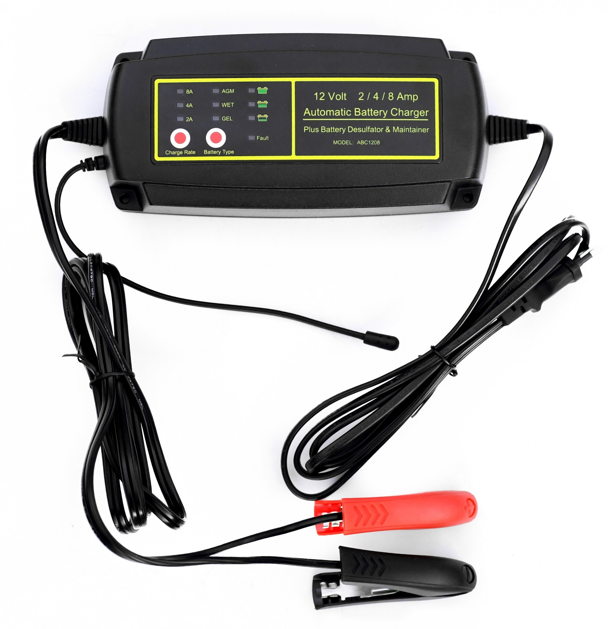 Зарядное устройство для гелевого аккумулятора Smart Sunergy 12В, 2/4/8А ...