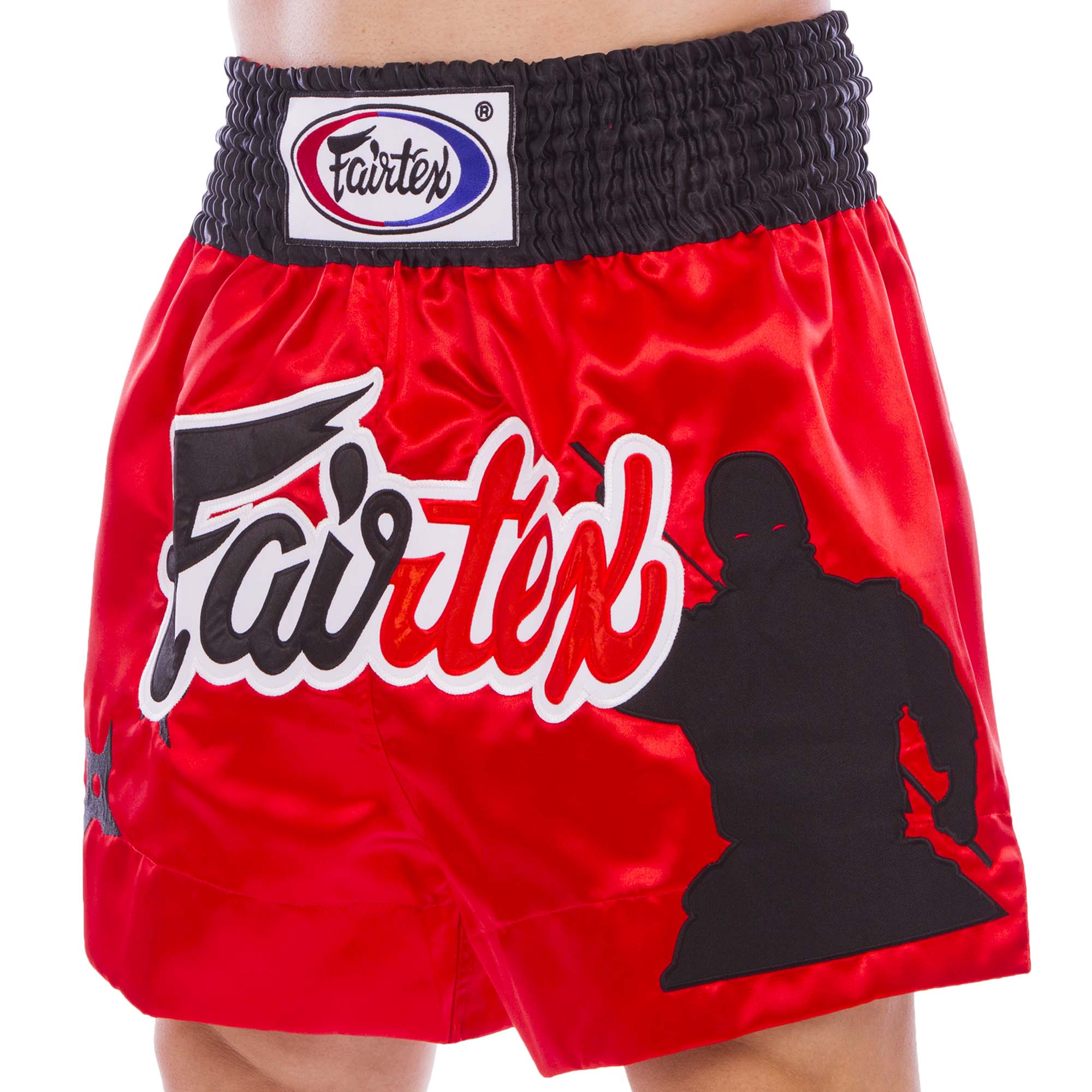 

Шорты для тайского бокса и кикбоксинга FAIRTEX красный, Размер L
