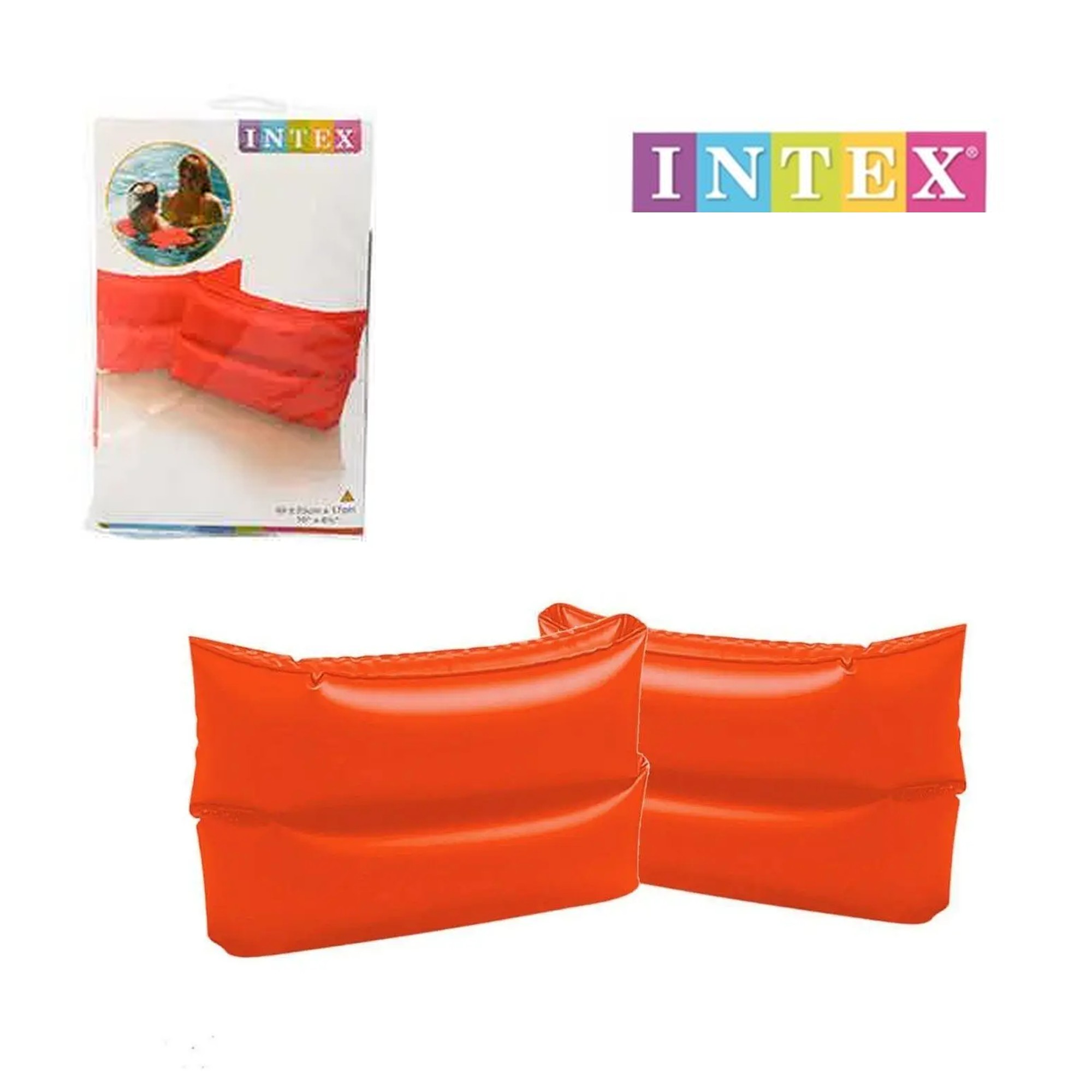 Надувные нарукавники Оранжевые Intex 58642 для детей от 3-х лет ...