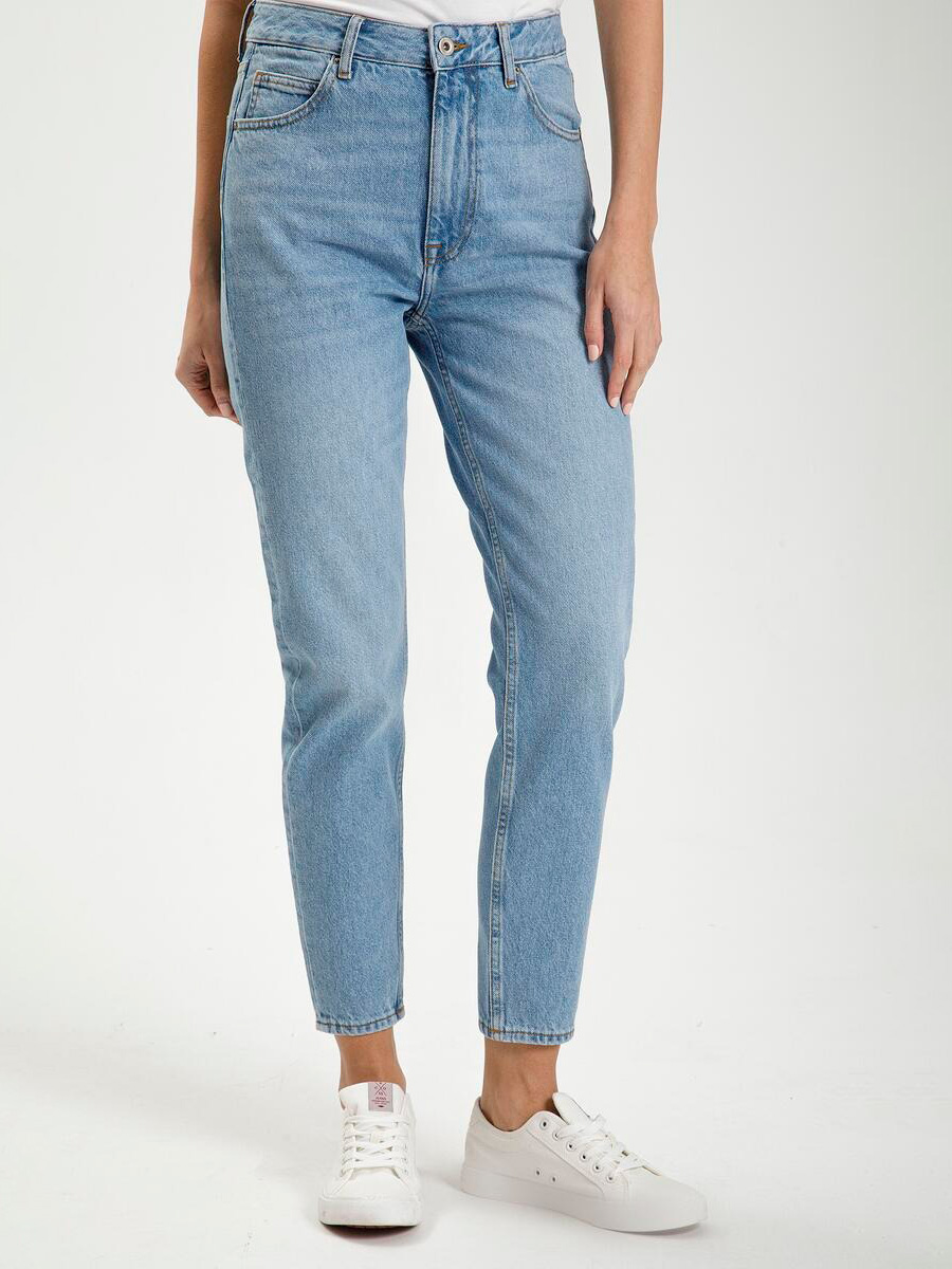Акція на Джинси Slim Fit жіночі Cross Jeans N 432-069 27/32 Блакитні від Rozetka