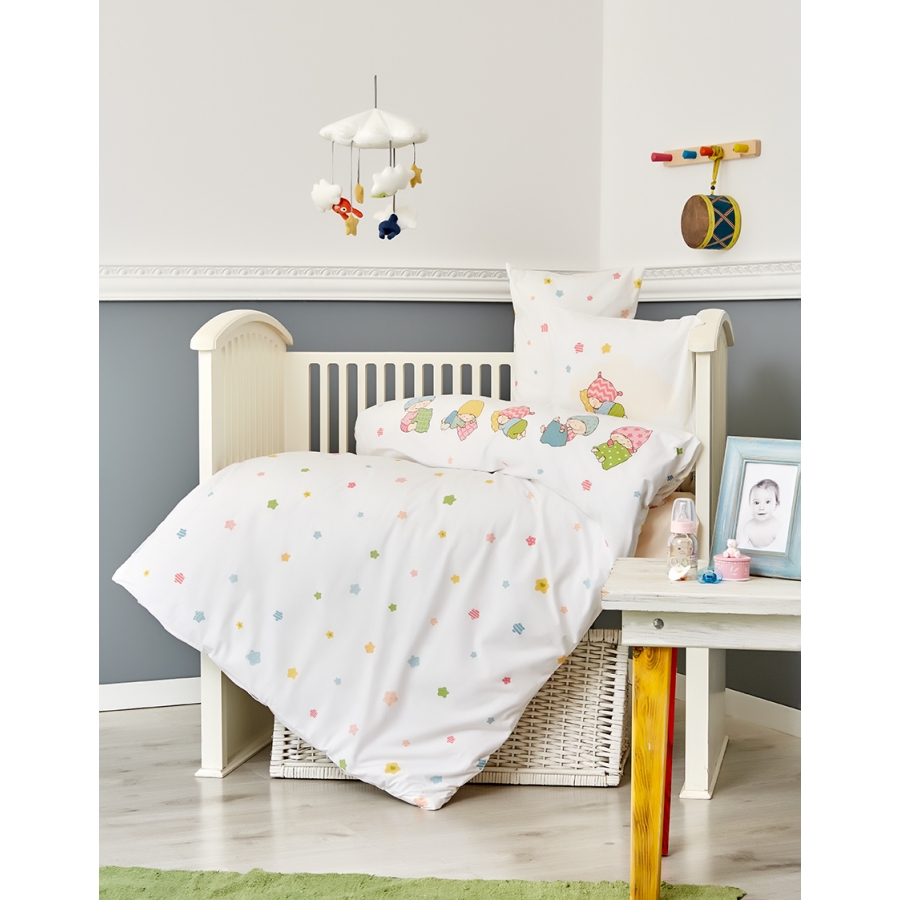 

Постельное белье для младенцев Karaca Home Sleepers 2018 1 ранфорс