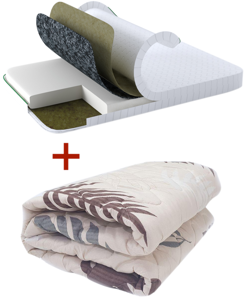 

Комплект Ортопедический матрас Green Streem Ortholinum Hot Lux 140х190 см + Одеяло зимнее 142х205 см (02022020-56-03)