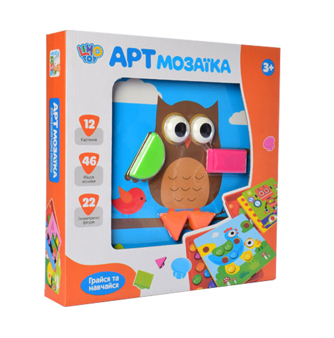 

Детская мозаика с крупными деталями Limo Toy для детей 22 фигуры (RT808-9)