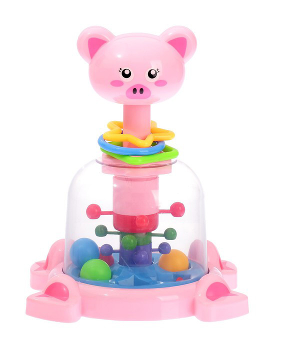 

Игрушка юла для детей "Свинка" SUNLINE с шариками в корпусе 26x15x17,5 см(RTSL83015)