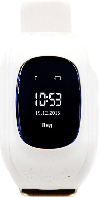 Акция на Детские телефон-часы с GPS трекером GOGPS ME K50 White (K50WH) от Rozetka UA